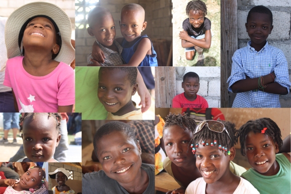 Some of the great faces we met in Haiti.
