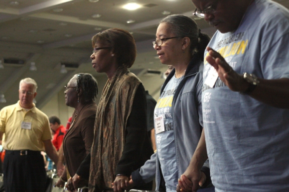 Members of Broadview Missionary Baptist Church joined fellow messengers in praying for personal and church revival, as well as denominational and national spiritual awakening.