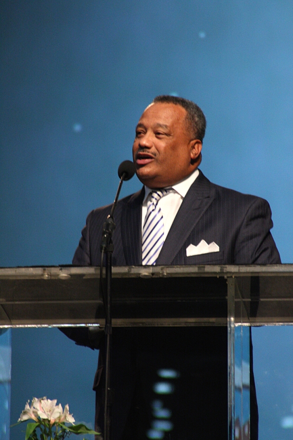 Luter preached on revival that begins with prayer. "If there is any hope for spiritual renewal in America, that renewal must start in our churches, and it must start with the people in our churches, Christians, believers, and the body of Christ."
